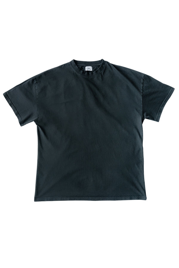 The Drop Shoulder T-Shirt - Vintage Black