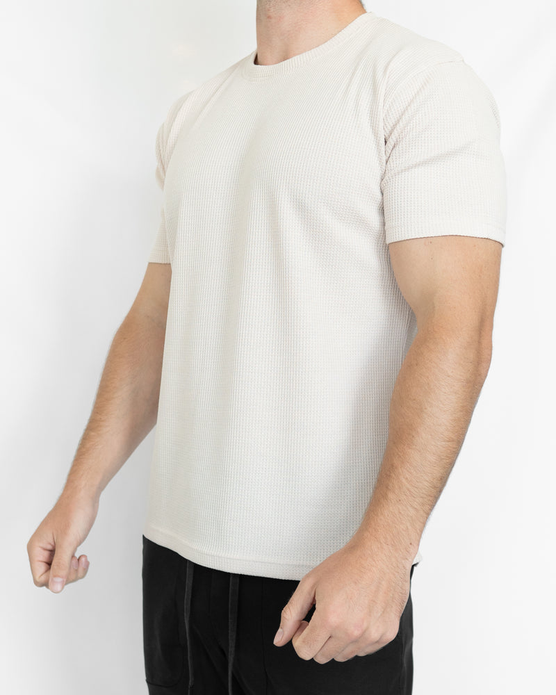 Off-White Waffle Knit T-Shirt