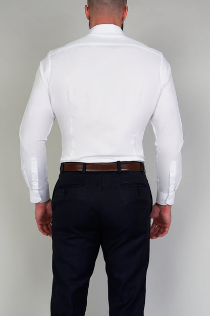 The 'Daily' Dress Shirt - Solid White